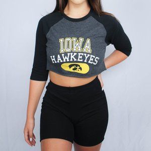 Iowa Hawkeyes Crop Top